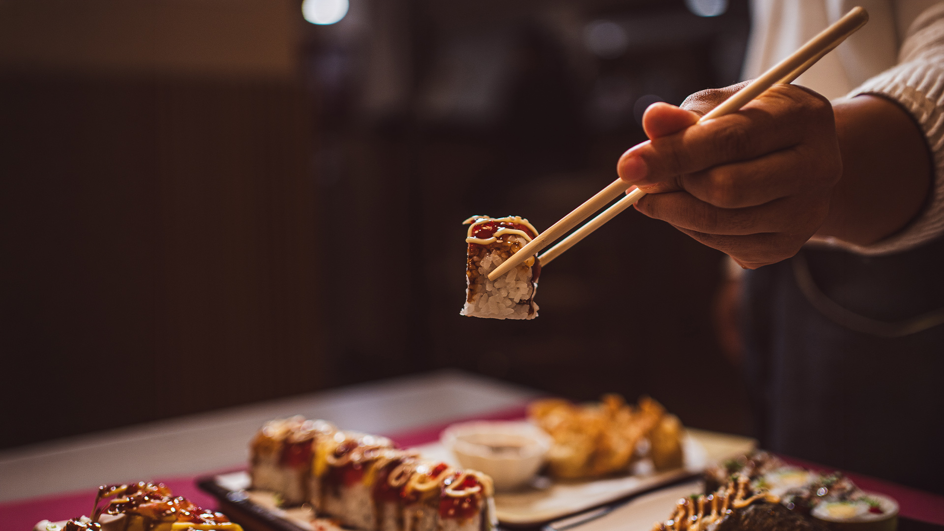 Sushi Sudoku Content Production — Professional audiovisual content creation for a premium sushi restaurant.